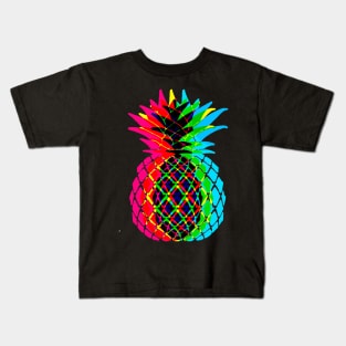 CMYK Pineapple Kids T-Shirt